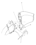 Side Discharge Diagram and Parts List for 20574 3000001-3999999 - 1983 Toro Lawn Mower