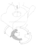 Leaf Shredder Kit Diagram and Parts List for 20574 4000001-4999999 - 1984 Toro Lawn Mower