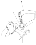 Side Discharge Kit Diagram and Parts List for 20574 5000001-5999999 - 1985 Toro Lawn Mower