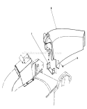 Side Discharge Kit Diagram and Parts List for 20574 6000001-6999999 - 1986 Toro Lawn Mower