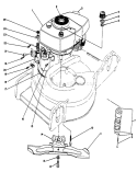 Engine Assembly Diagram and Parts List for 20574 9000001-9999999 - 1989 Toro Lawn Mower