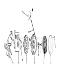 Rewind Starter Diagram and Parts List for 20575 8007501-8999999 - 1978 Toro Lawn Mower