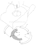 Leaf Shredder Kit Diagram and Parts List for 20577 5000001-5999999 - 1985 Toro Lawn Mower