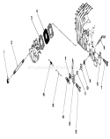 Governor Assembly Diagram and Parts List for 20581 3000001-3999999 - 1983 Toro Lawn Mower