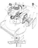 Engine Assembly Diagram and Parts List for 20581 5000001-5999999 - 1985 Toro Lawn Mower
