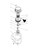 Recoil Assembly Diagram and Parts List for 20581 7000001-7999999 - 1987 Toro Lawn Mower