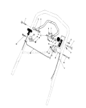 Control Assembly Diagram and Parts List for 20581 7000001-7999999 - 1987 Toro Lawn Mower