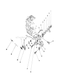 Governor Assembly Diagram and Parts List for 20581 7000001-7999999 - 1987 Toro Lawn Mower