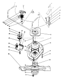 Blade Brake Clutch Assembly Diagram and Parts List for 20584C 9000001-9999999 - 1989 Toro Lawn Mower