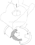 Leaf Shredder Kit Diagram and Parts List for 20586 5000001-5999999 - 1985 Toro Lawn Mower