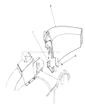 Side Discharge Chute Diagram and Parts List for 20586 5000001-5999999 - 1985 Toro Lawn Mower
