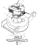 Engine Assembly Diagram and Parts List for 20586 6000001-6999999 - 1986 Toro Lawn Mower