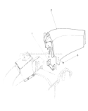 Side Discharge Chute Diagram and Parts List for 20586 7000001-7999999 - 1987 Toro Lawn Mower