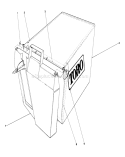 Grass Bag Assembly Diagram and Parts List for 20588 0000001-0999999 - 1990 Toro Lawn Mower