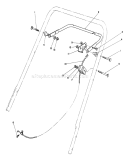 Control Assembly Diagram and Parts List for 20588 5000001-5999999 - 1985 Toro Lawn Mower