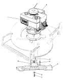 Engine Assembly Diagram and Parts List for 20588 5000001-5999999 - 1985 Toro Lawn Mower