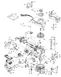 Engine Diagram and Parts List for 20588 5000001-5999999 - 1985 Toro Lawn Mower