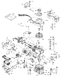 Engine Diagram and Parts List for 20588 6000001-6999999 - 1986 Toro Lawn Mower
