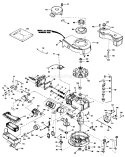 Page E Diagram and Parts List for 20588 6000001-6999999 - 1986 Toro Lawn Mower