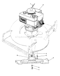 Engine Assembly Diagram and Parts List for 20588 7000001-7999999 - 1987 Toro Lawn Mower