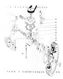 21" W.W.S.P. Fingertip Intermediate Diagram and Parts List for 19500 1000001-1999999 - 1971 Toro Lawn Mower