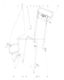 Part Location Diagram of 110050 Toro Upper Handle