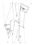 Page H Diagram and Parts List for 19500 1000001-1999999 - 1971 Toro Lawn Mower