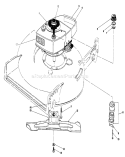 Engine Assembly Diagram and Parts List for 20610C 5000001-5999999 - 1985 Toro Lawn Mower