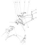 Side Discharge Diagram and Parts List for 20610C 5000001-5999999 - 1985 Toro Lawn Mower
