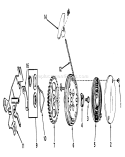 Rewind Starter Diagram and Parts List for 20610 0000001-0999999 - 1980 Toro Lawn Mower