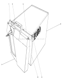 Grass Bag Assembly Diagram and Parts List for 20610 1000001-1999999 - 1981 Toro Lawn Mower