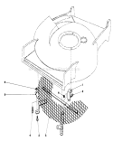 Part Location Diagram of 40-5040 Toro Support Bracket