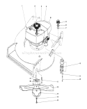 Engine Assembly Diagram and Parts List for 20610 9000001-9999999 - 1979 Toro Lawn Mower