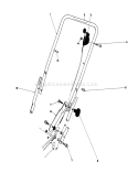 Part Location Diagram of 29-9160 Toro Lower Handle