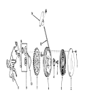 Rewind Starter Diagram and Parts List for 20610 9000001-9999999 - 1979 Toro Lawn Mower