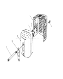 Muffler Assembly Diagram and Parts List for 20620C 8000001-8999999 - 1988 Toro Lawn Mower