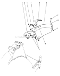Side Discharge Diagram and Parts List for 20620 7000001-7999999 - 1987 Toro Lawn Mower