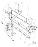 Dethatcher Kit Model Diagram and Parts List for 20620 7000001-7999999 - 1987 Toro Lawn Mower