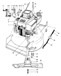 Engine Assembly Diagram and Parts List for 20620 7000001-7999999 - 1987 Toro Lawn Mower