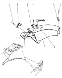 Side Discharge Diagram and Parts List for 20622C 7000001-7999999 - 1987 Toro Lawn Mower