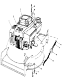 Page F Diagram and Parts List for 20622C 7000001-7999999 - 1987 Toro Lawn Mower