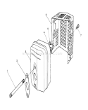 Muffler Assembly Diagram and Parts List for 20622C 8000001-8999999 - 1988 Toro Lawn Mower