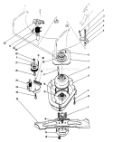 Blade and Brake Clutch Assembly Diagram and Parts List for 20622C 8000001-8999999 - 1988 Toro Lawn Mower