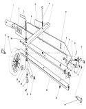 Dethatcher Kit Model Diagram and Parts List for 20624 7000001-7999999 - 1987 Toro Lawn Mower