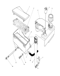 Air Cleaner and Fuel Tank Diagram and Parts List for 20626C 6000001-6999999 - 1986 Toro Lawn Mower