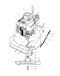 Page E Diagram and Parts List for 20626C 6000001-6999999 - 1986 Toro Lawn Mower