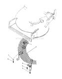 Leaf Shredder Kit Diagram and Parts List for 20627C 6000001-6999999 - 1986 Toro Lawn Mower