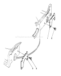 Wear Plate Diagram and Parts List for 20627C 6000001-6999999 - 1986 Toro Lawn Mower