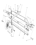 Dethatcher Kit Diagram and Parts List for 20627C 6000001-6999999 - 1986 Toro Lawn Mower