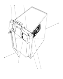 Grass Bag Assembly Diagram and Parts List for 20627C 6000001-6999999 - 1986 Toro Lawn Mower